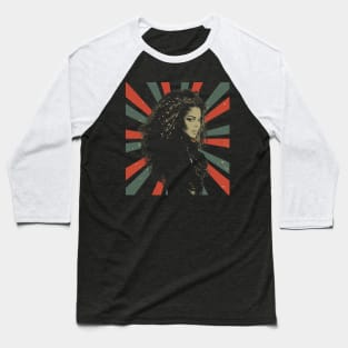 Janet Jackson || Vintage Art Design || Exclusive Art Baseball T-Shirt